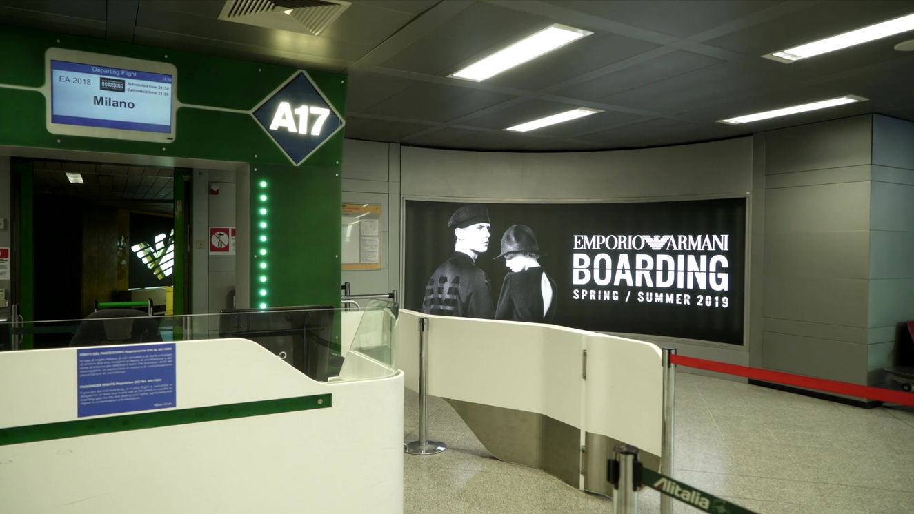 Emporio Armani with Eva Riccobono